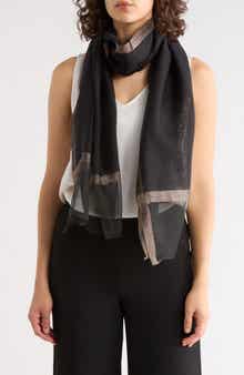 ELLIAN Gold Trim Scarf