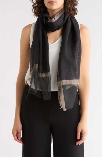 ELLIAN Gold Trim Scarf