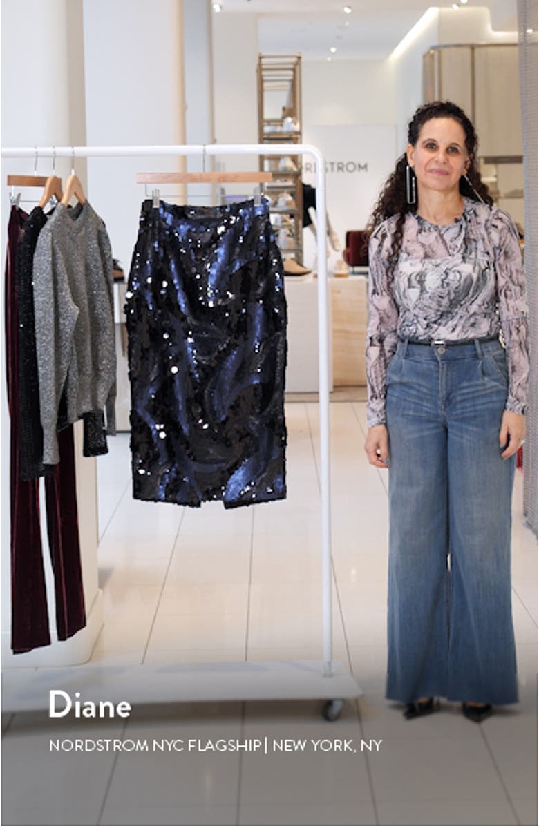 Donnelly Paillette Maxi Skirt, sales video thumbnail