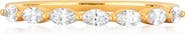 EF Collection Half Marquise Diamond Band