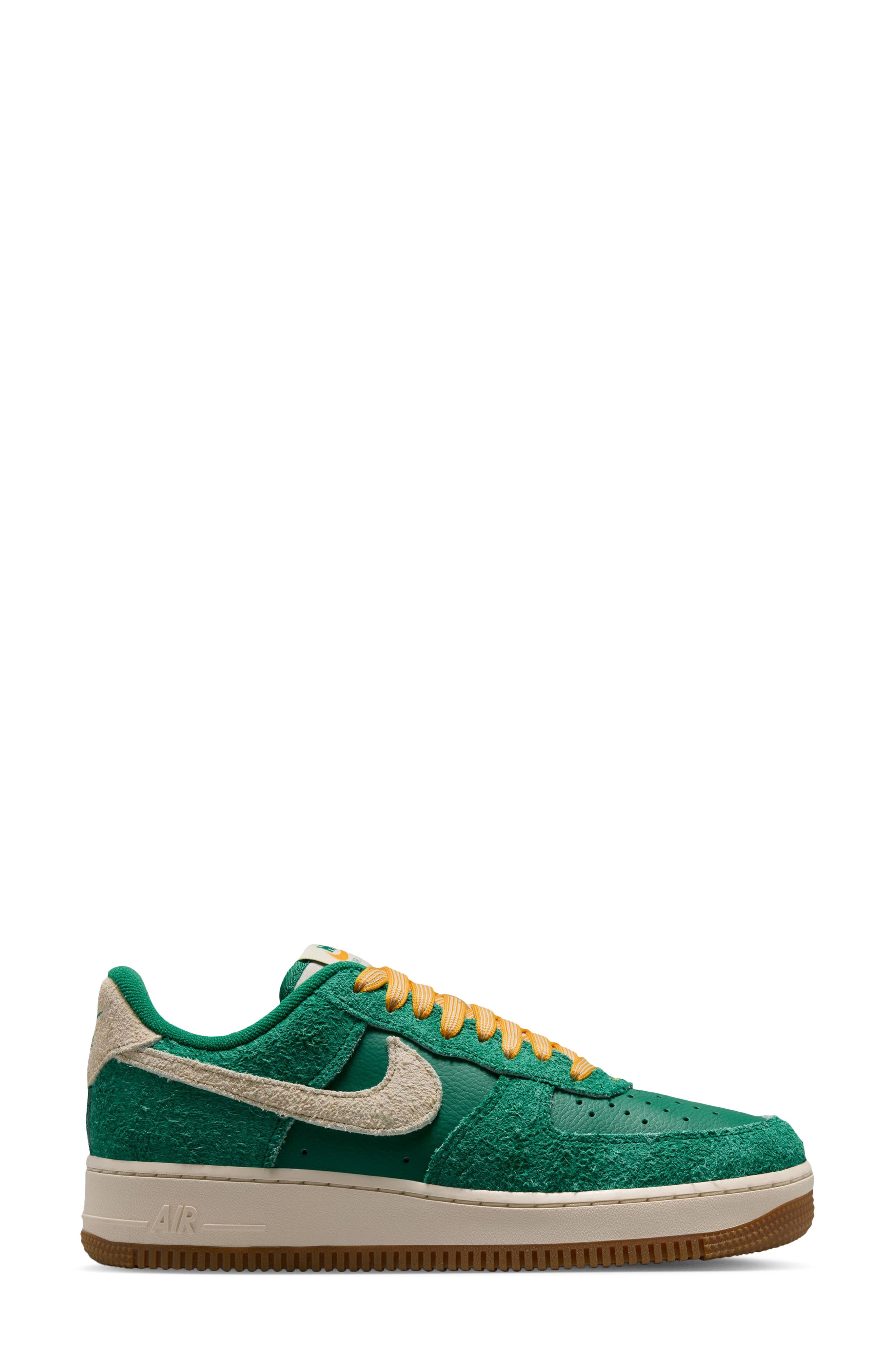 Air Force 1 '07 Basketball Sneaker, Alternate, color, MALACHITE/ COCONUT-GOLD