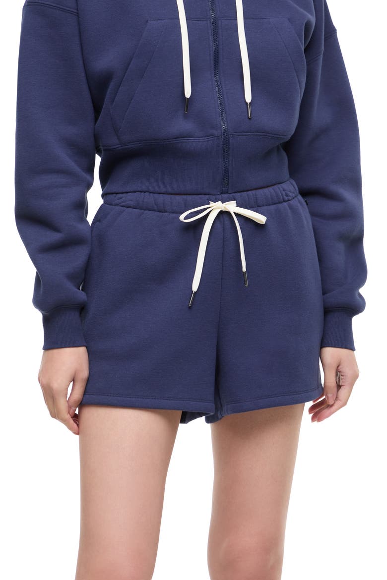 Dottie Hoodie & Short Set, Alternate, color, PEACOAT