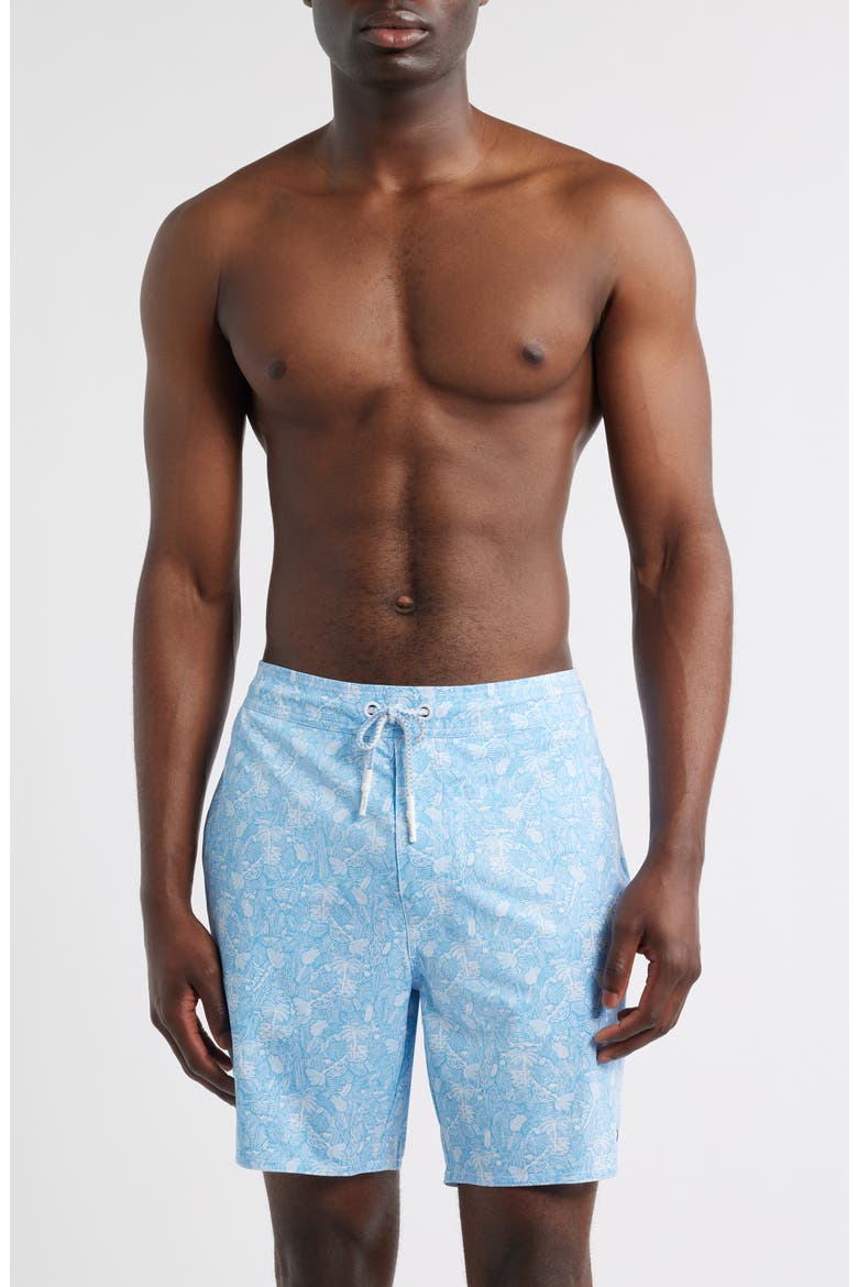 Swingin' Swim Trunks, Main, color, MALIBLU