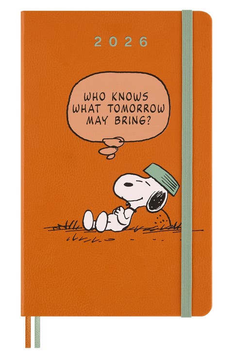 Peanuts 2026 12-Month Weekly Planner