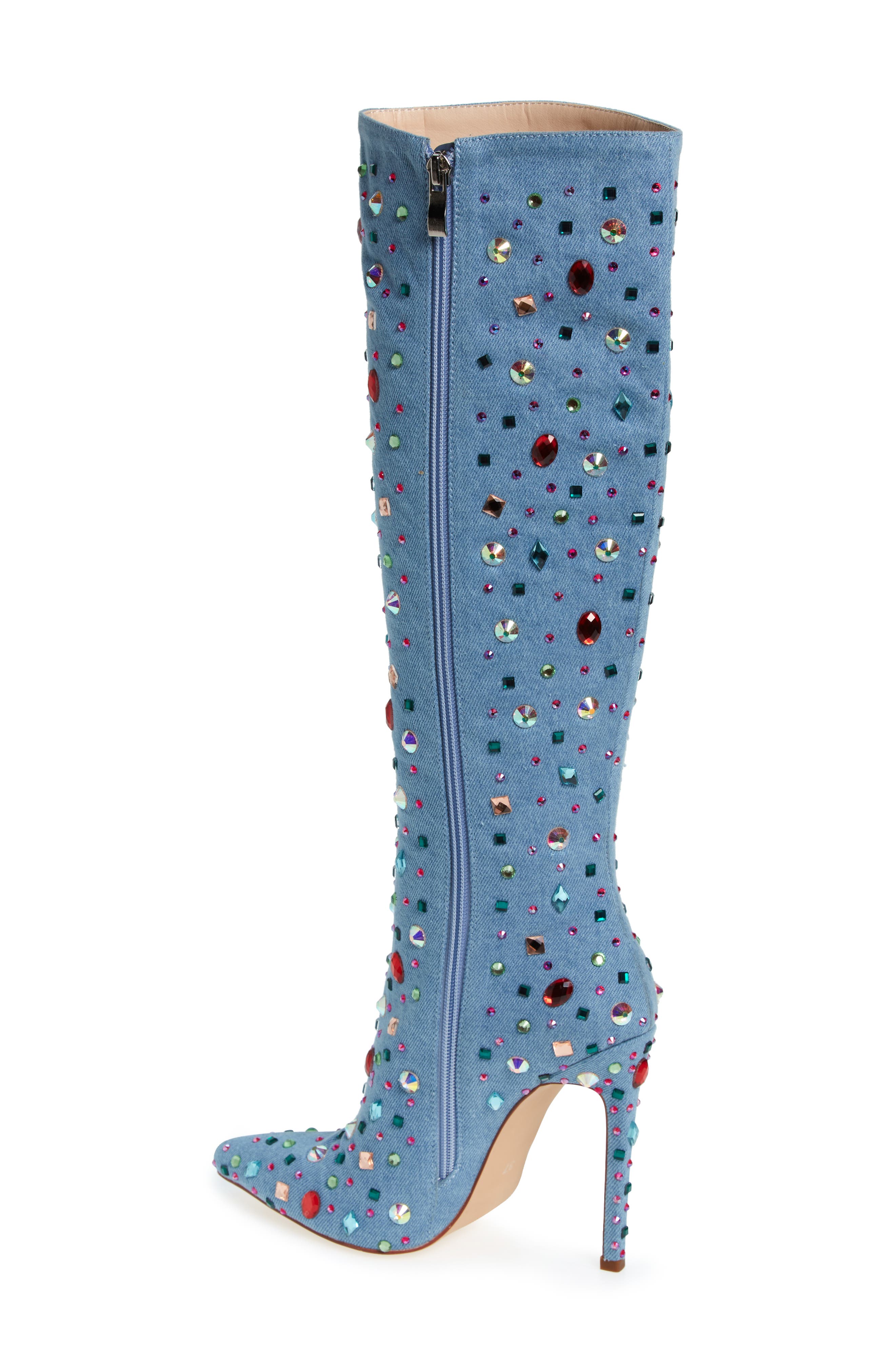 AZALEA WANG Chili Pointed Toe Boot, Alternate, color, 