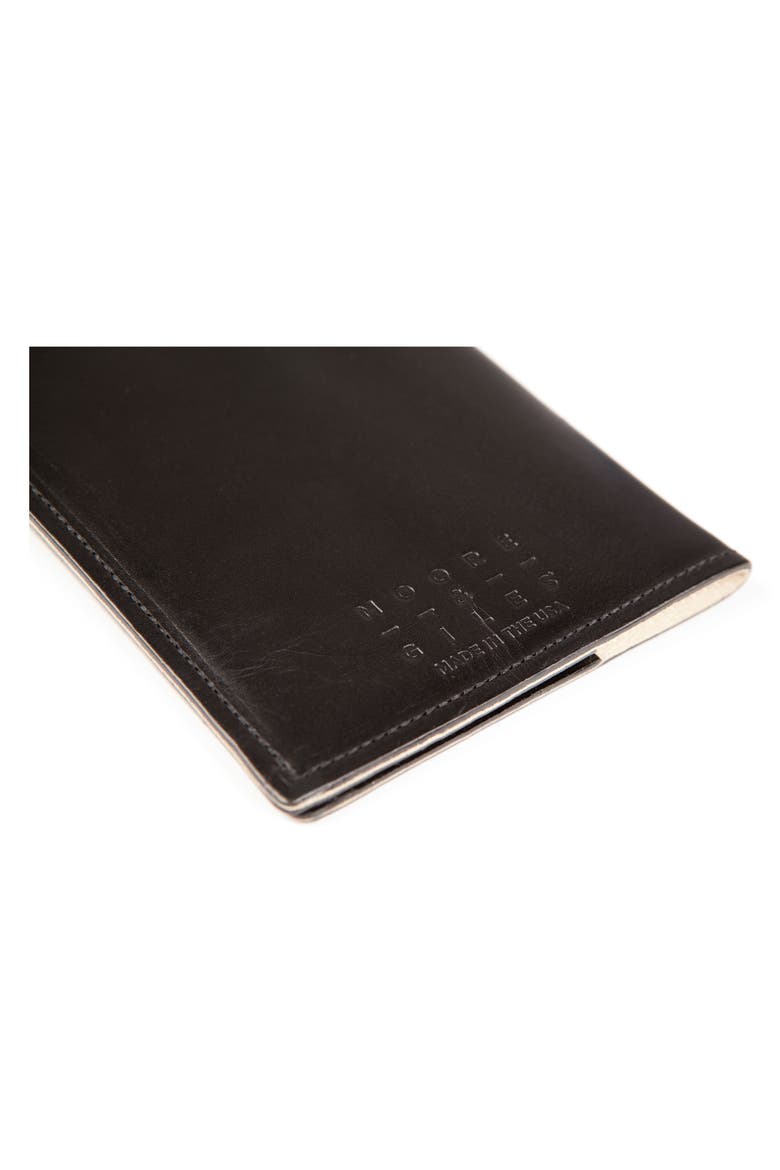 Leather Passport Case, Alternate, color, BROMPTON BLACK