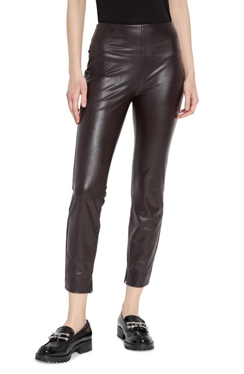 Katherine Faux Leather Toothpick Leggings