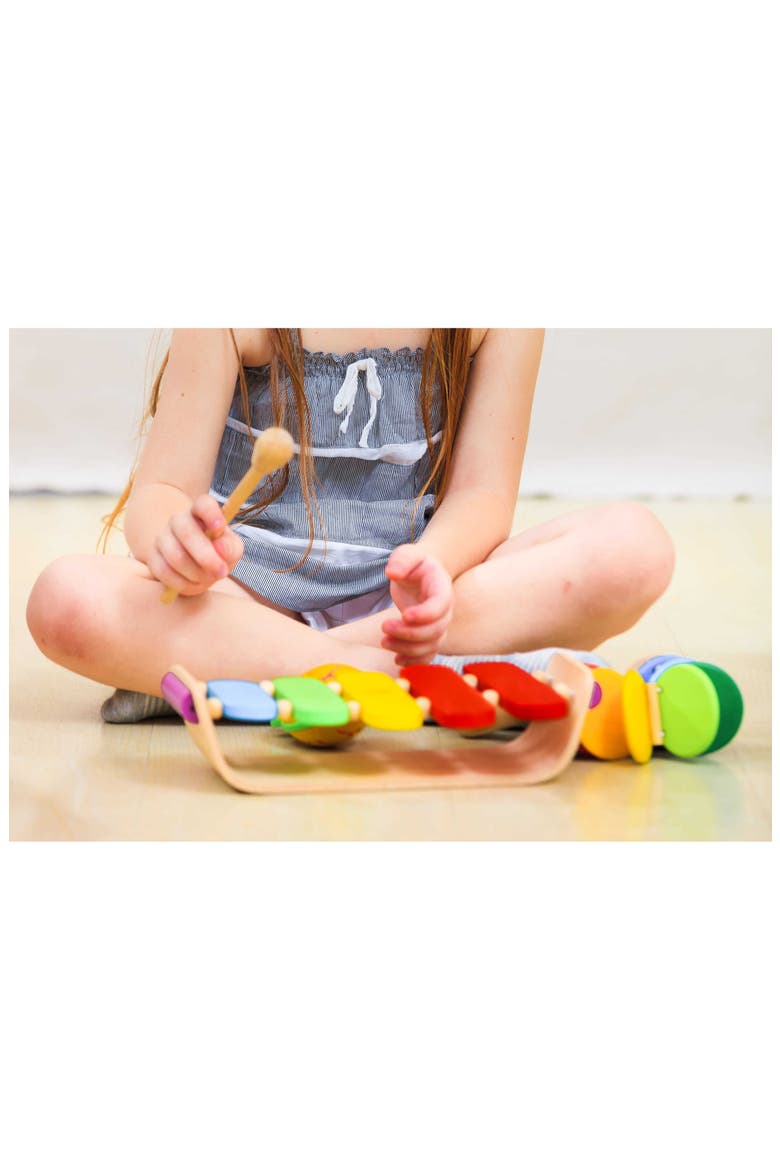 Rainbow Oval Xylophone, Alternate, color, ASSORTED