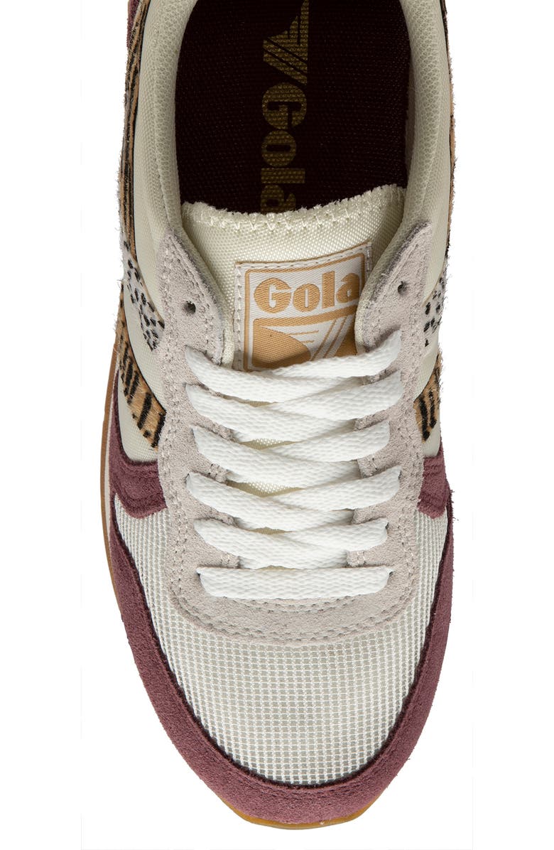 Gola Classics Daytona Safari Sneaker, Alternate, color, Off White/ Windsor Wine