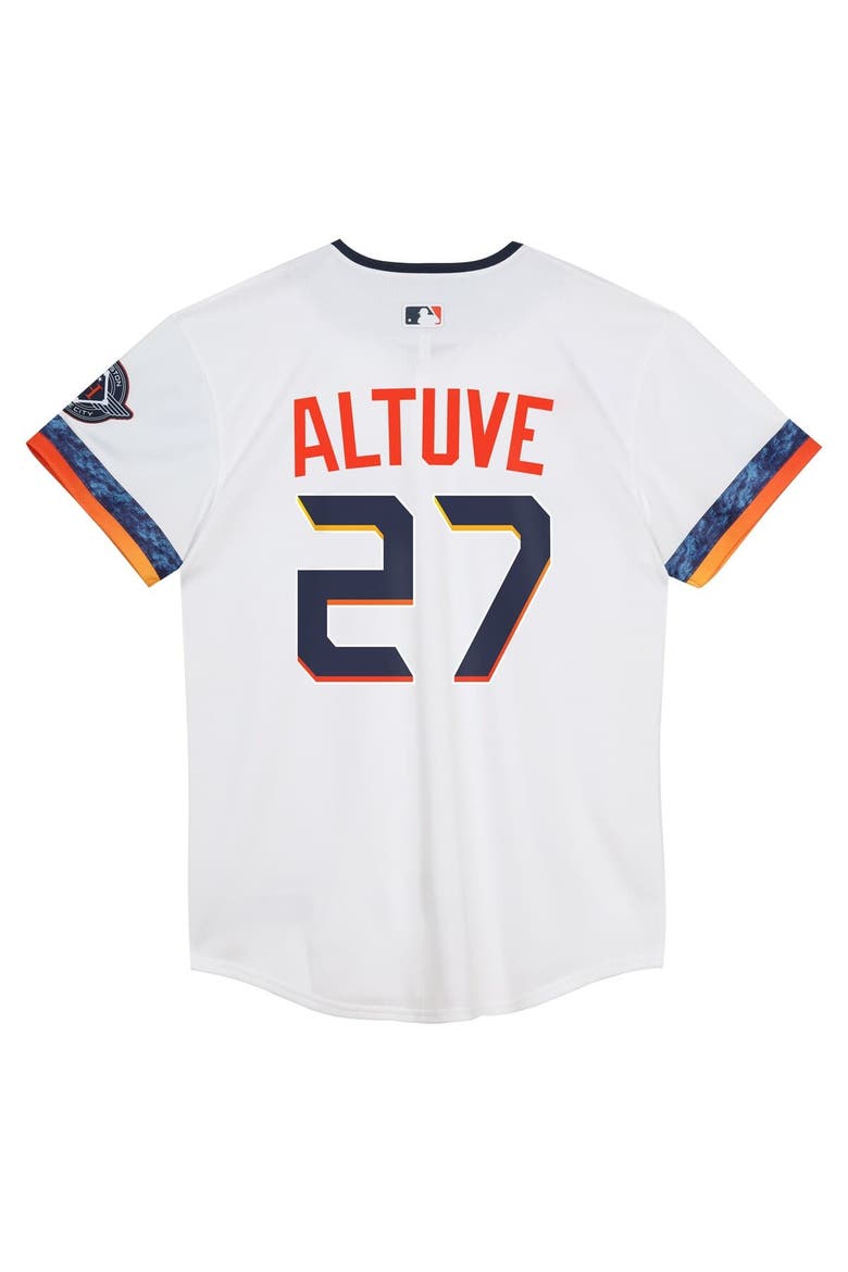 Preschool Nike Jose Altuve White Houston Astros 2025 City Connect Limited Player Jersey, Alternate, color, White