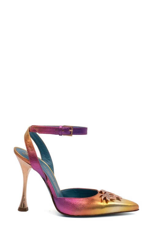 Valentina Rangoni Sirena Palm Tree Appliqué Pump