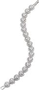 SAVVY CIE JEWELS Heart Link Bracelet