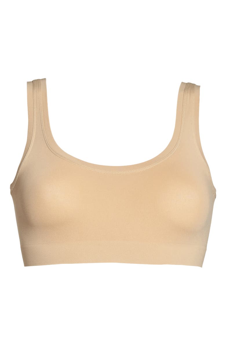 Hanro Touch Feeling Sports Bra, Alternate, color, Beige