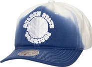 Mitchell & Ness Men's Mitchell & Ness Blue/White Golden State Warriors Dip Dye Pro Crown Adjustable Hat