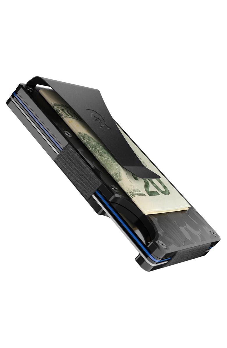 the Ridge Carbon Fiber RFID Money Clip Card Case, Alternate, color,