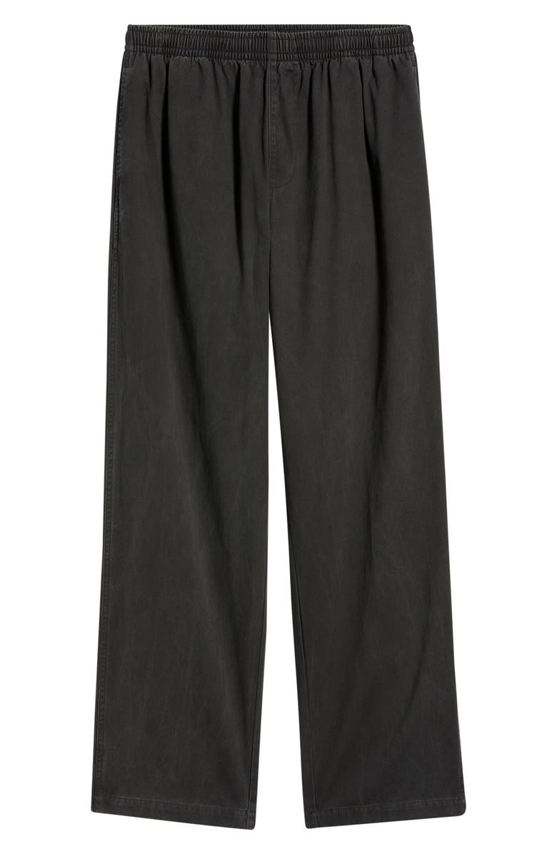 Obey Theo Easy Pants, Main, color, Black Faded Wash