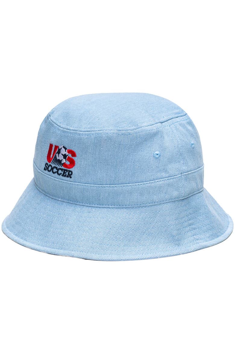 Unisex  Light Blue USMNT Making History Bucket Hat, Alternate, color, Light Blue