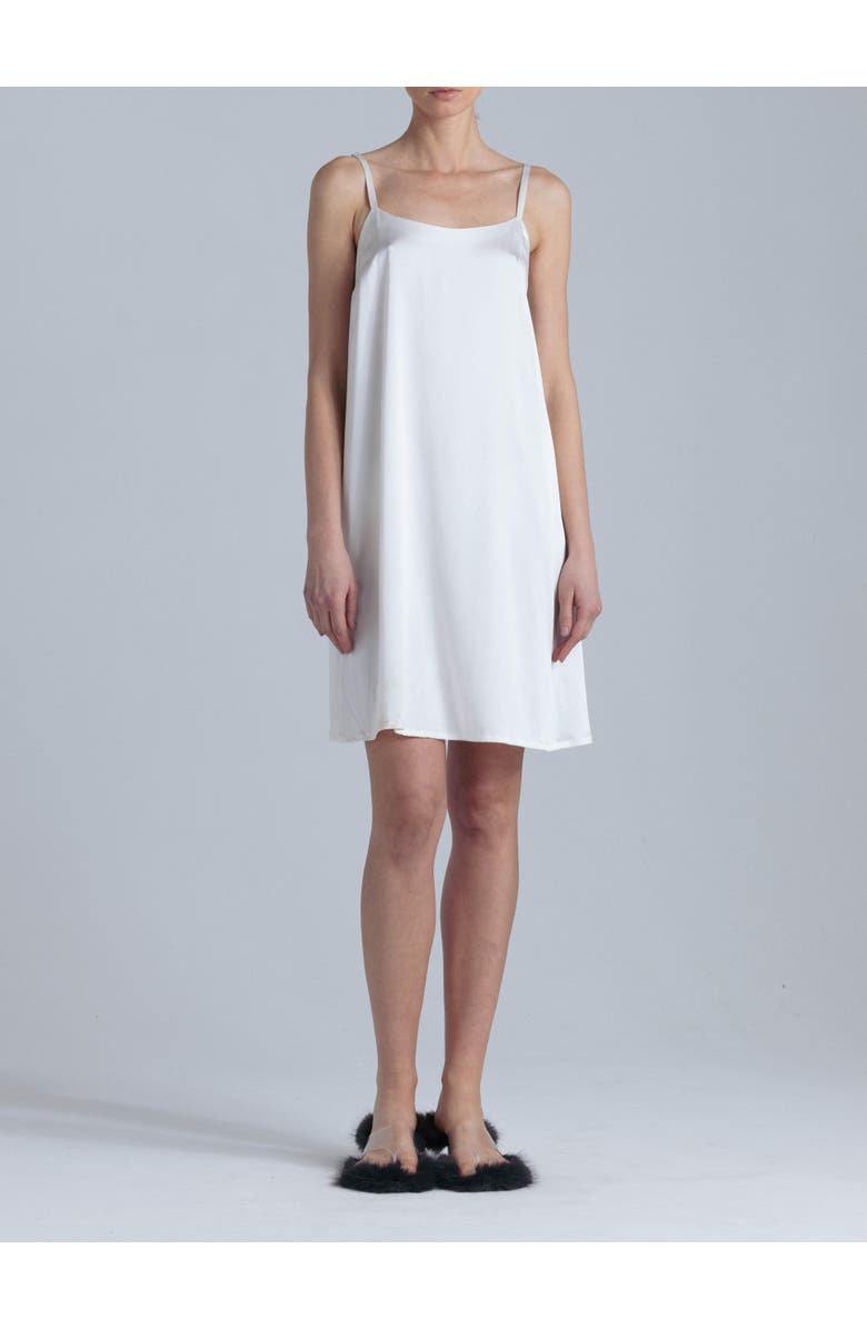 Alas Aphrodite Silk Midi Dress, Alternate, color, Milk White