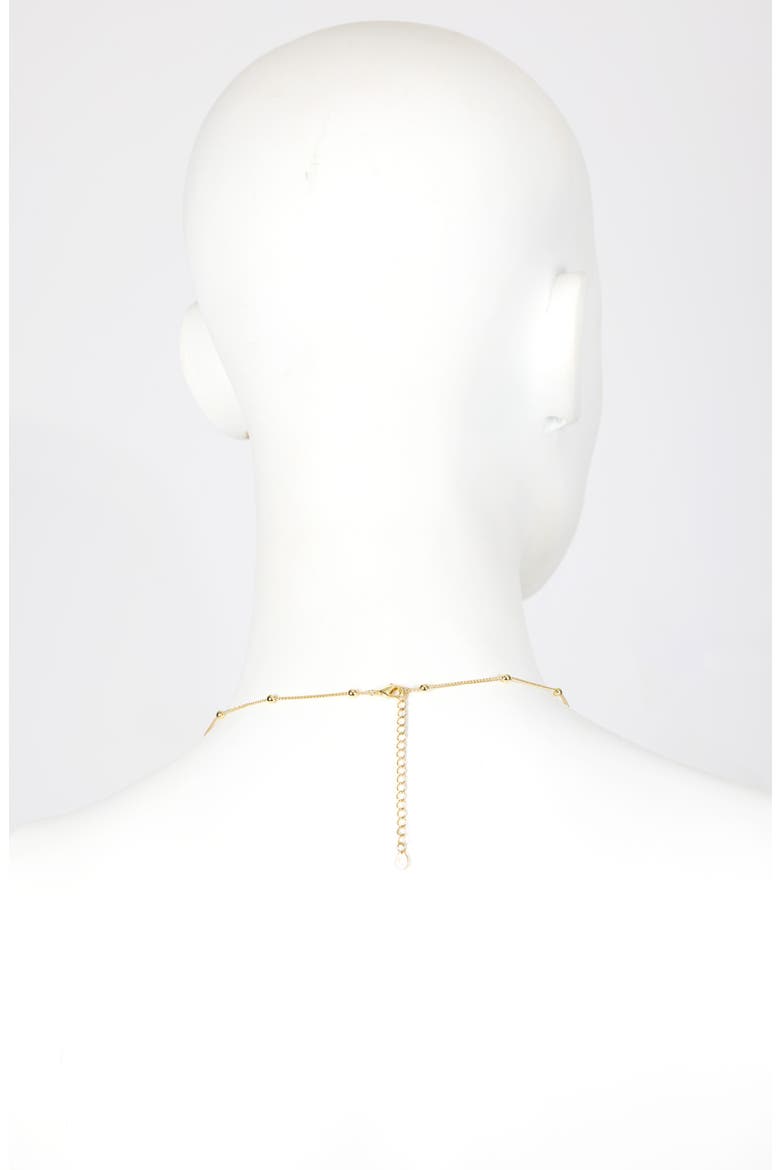Medallion Pendant Necklace, Alternate, color, GOLD