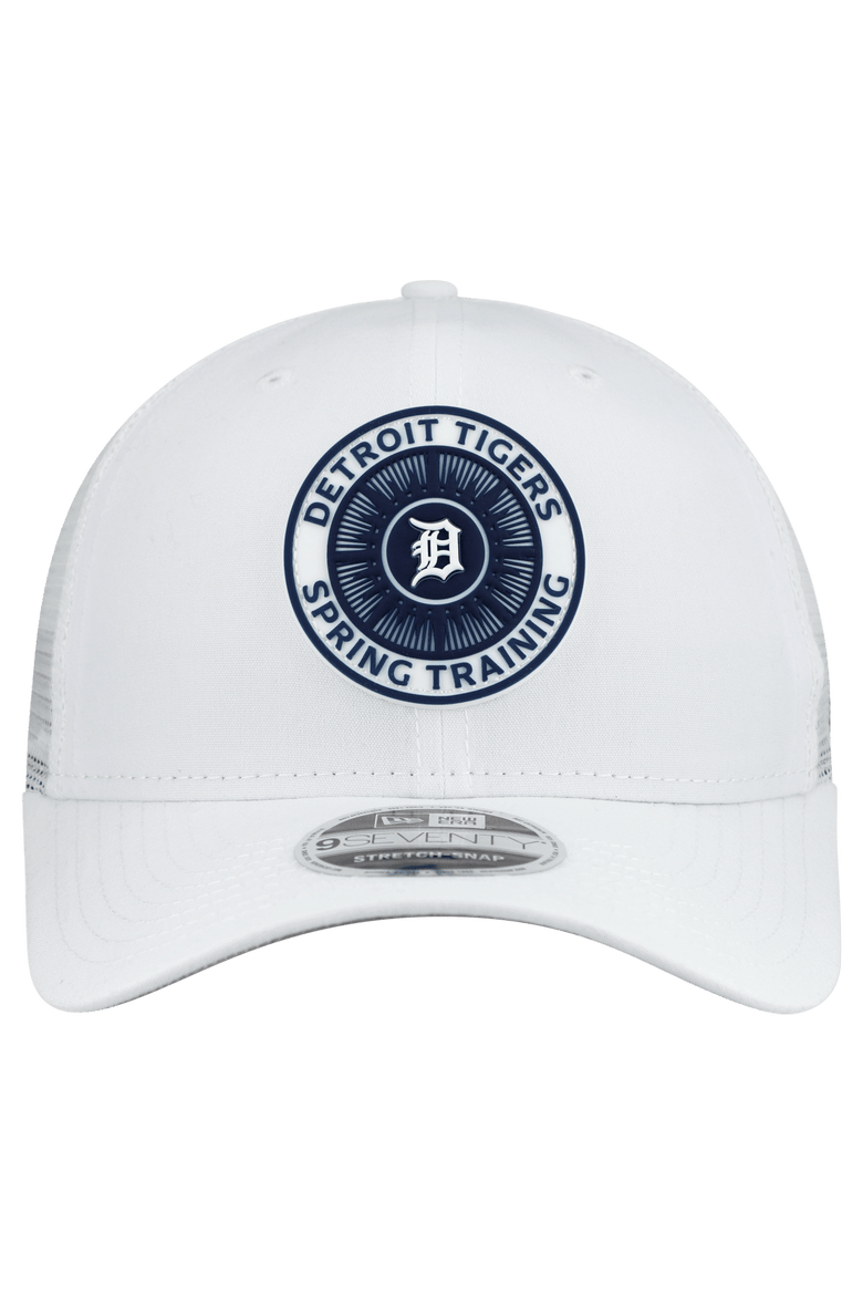 Men's New Era  White Detroit Tigers 2026 Spring Training Fan Pack 9SEVENTY Adjustable Trucker Hat, Alternate, color, White