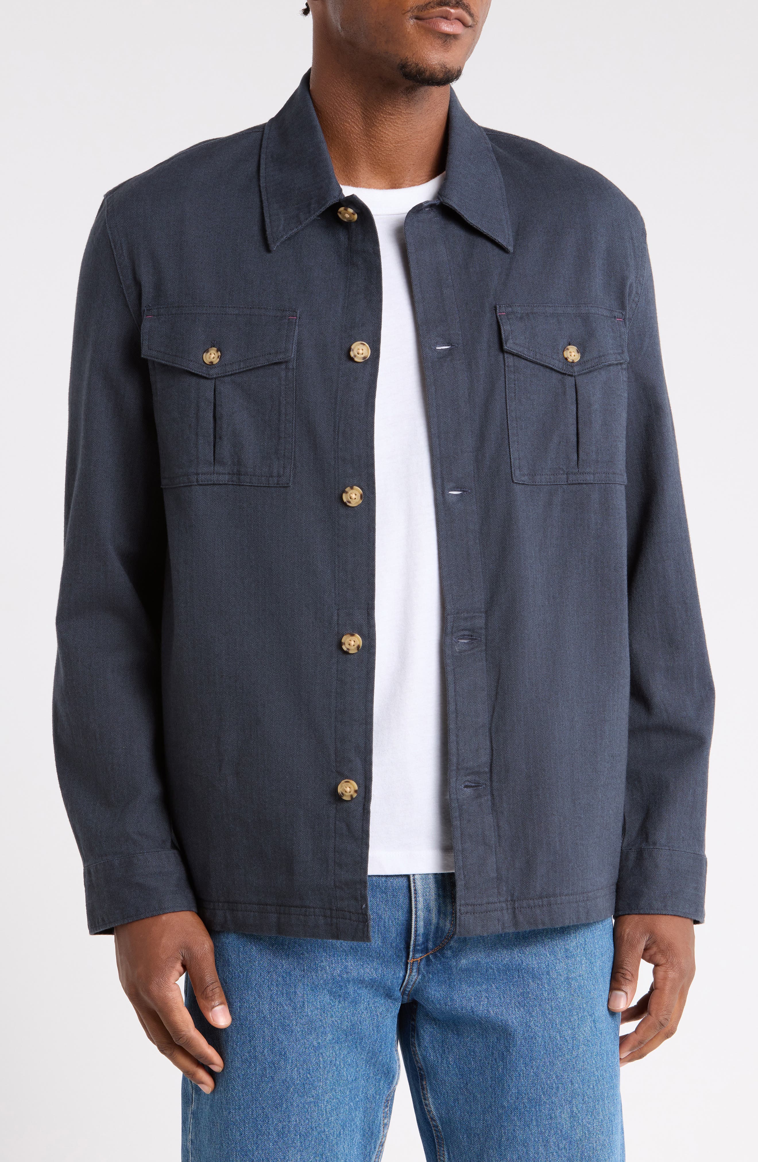 Herringbone Overshirt