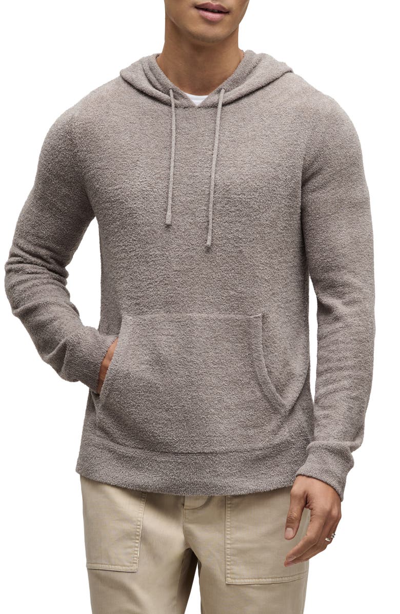 Barefoot Dreams<sup>®</sup> CozyChic<sup>™</sup> Lite Hoodie, Main, color, Gray Skies