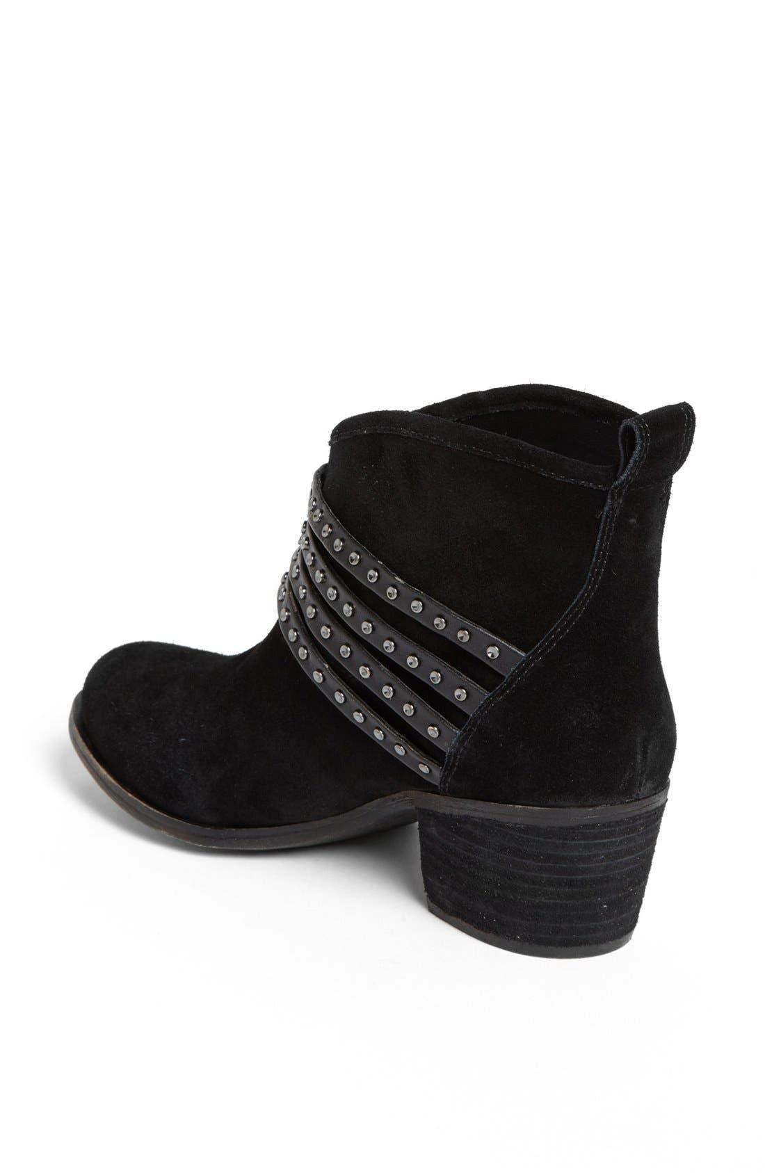 'Clauds' Bootie, Alternate, color, BLACK