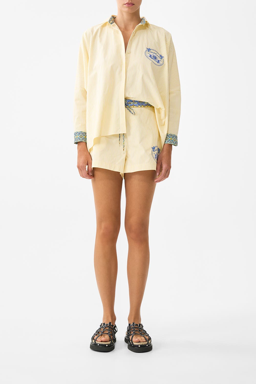 Camilla Boxer Short In Neutral