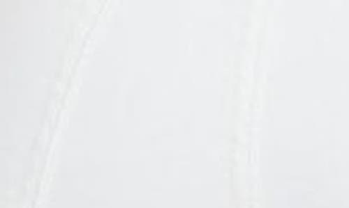 Princess Polly Fawcett Raw Hem High Waist Straight Leg Jeans In White