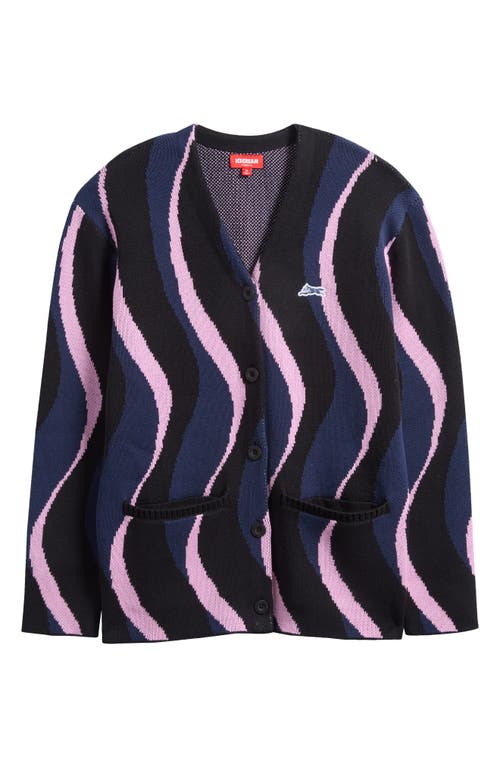 Icecream Vert Cotton Cardigan In Blue