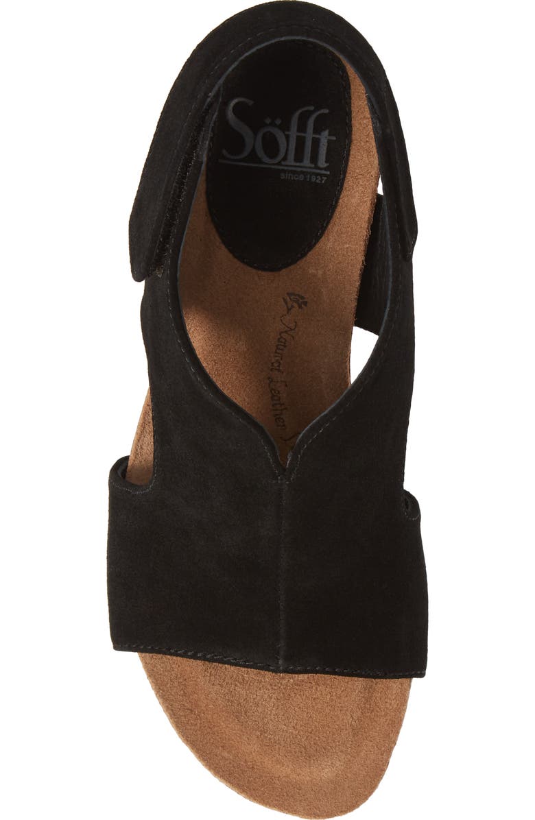 Söfft Chloee Wedge Sandal, Alternate, color,