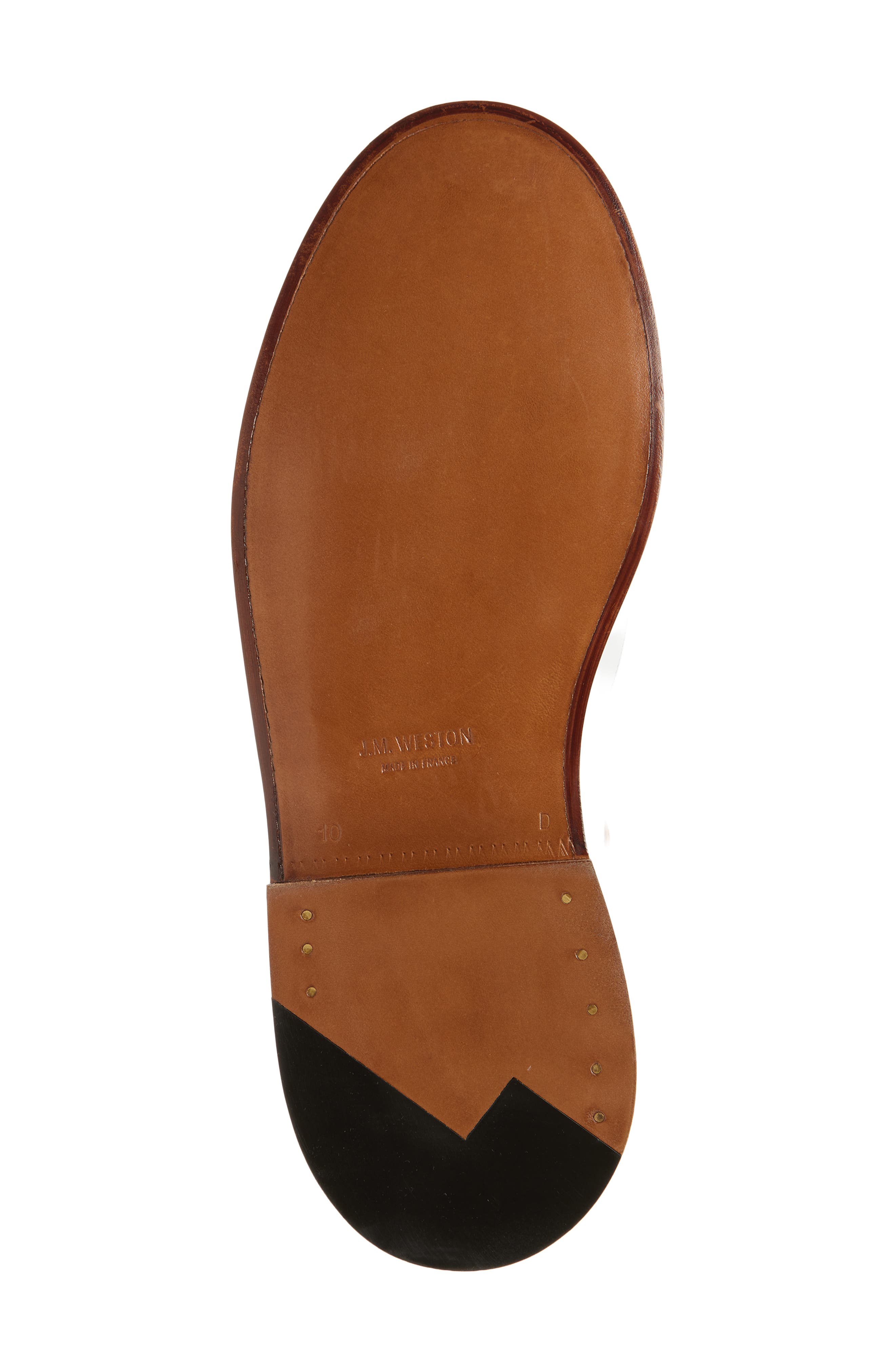 JM WESTON Salom Sandal, Alternate, color, White Smooth Calf