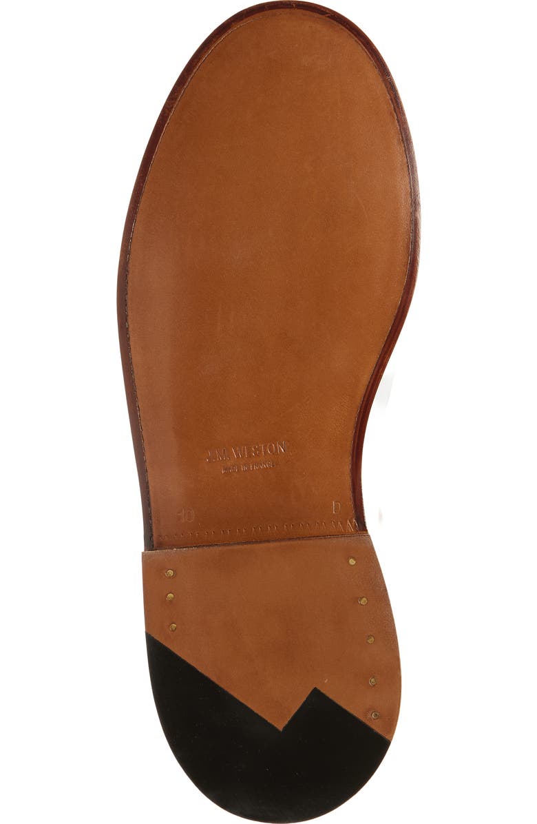 JM WESTON Salom Sandal, Alternate, color, White Smooth Calf