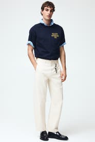 H&M Relaxed Fit Barrel Chinos