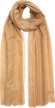 Lauren Ralph Lauren Lurex Stripe Wool Wrap