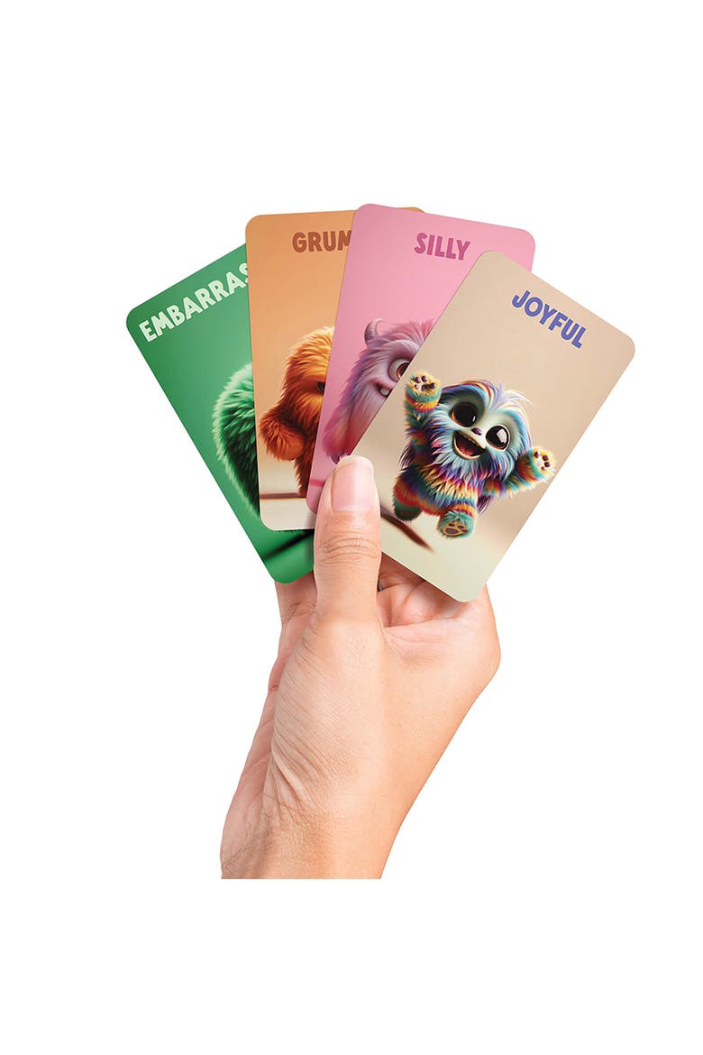 Emotional Monsters Snap Card Game Age 3+, Alternate, color, Multicolored