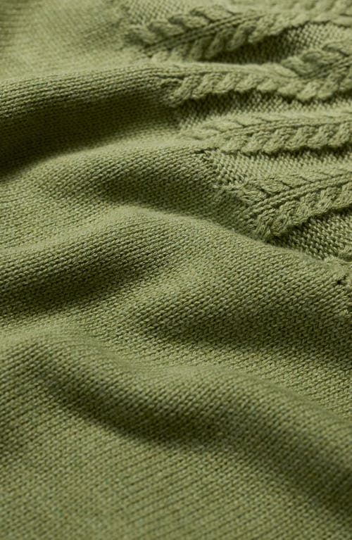 Seasalt Cornwall Stone Chat Organic Cotton Sweater In Green