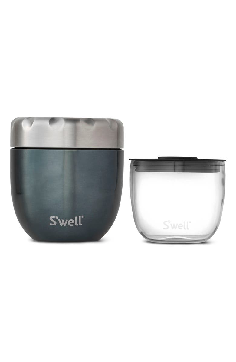 S'well Blue Suede Eats<sup>™</sup> Insulated Stainless Steel Bowl & Lid, Alternate, color,