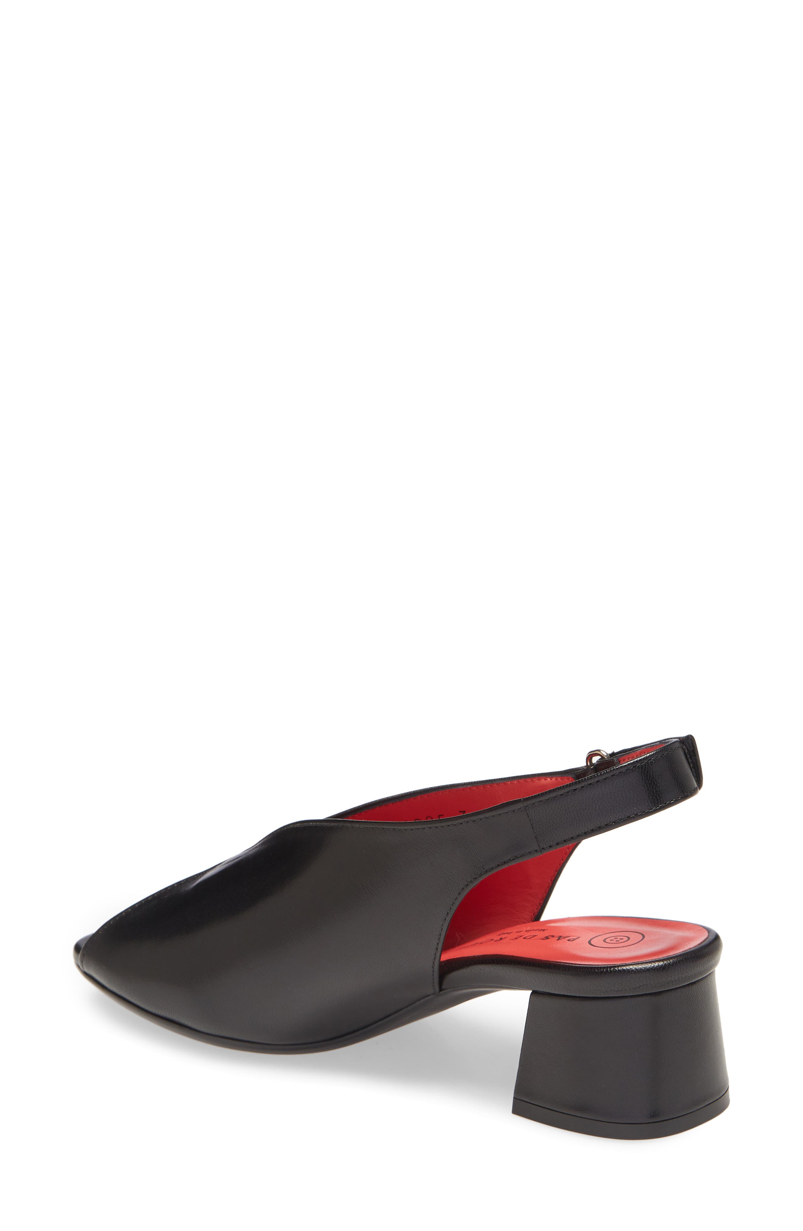 Fleur Sandal, Alternate, color, BLACK LEATHER