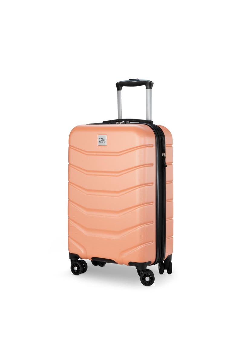 Silverton Hardside Expandable 20" Carry On Spinner Luggage, Main, color, Papaya Punch