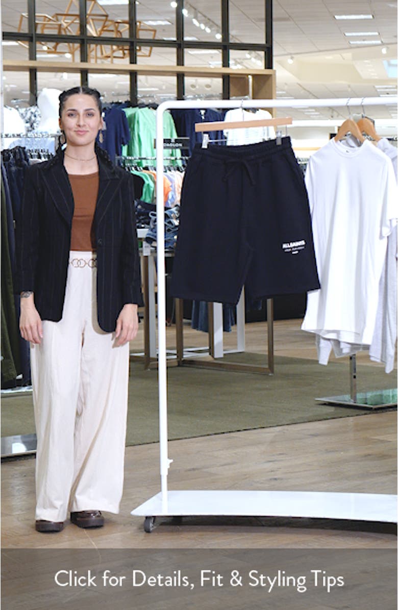 Underground Relaxed Fit Organic Cotton Sweat Shorts, sales video thumbnail