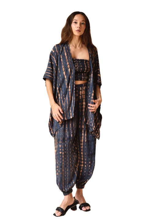 Angela Short Kimono Duster