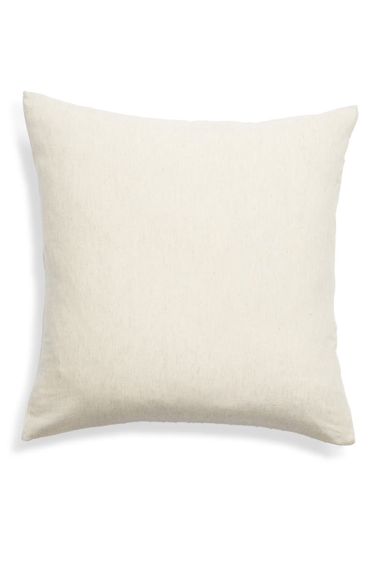 Pintuck Accent Pillow, Alternate, color, BEIGE NATURAL