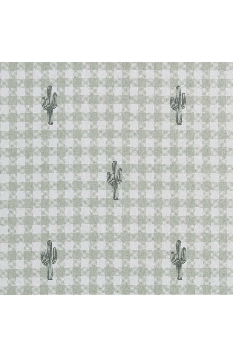 Wrangler Cactus Gingham Sheet Set, Alternate, color, Green