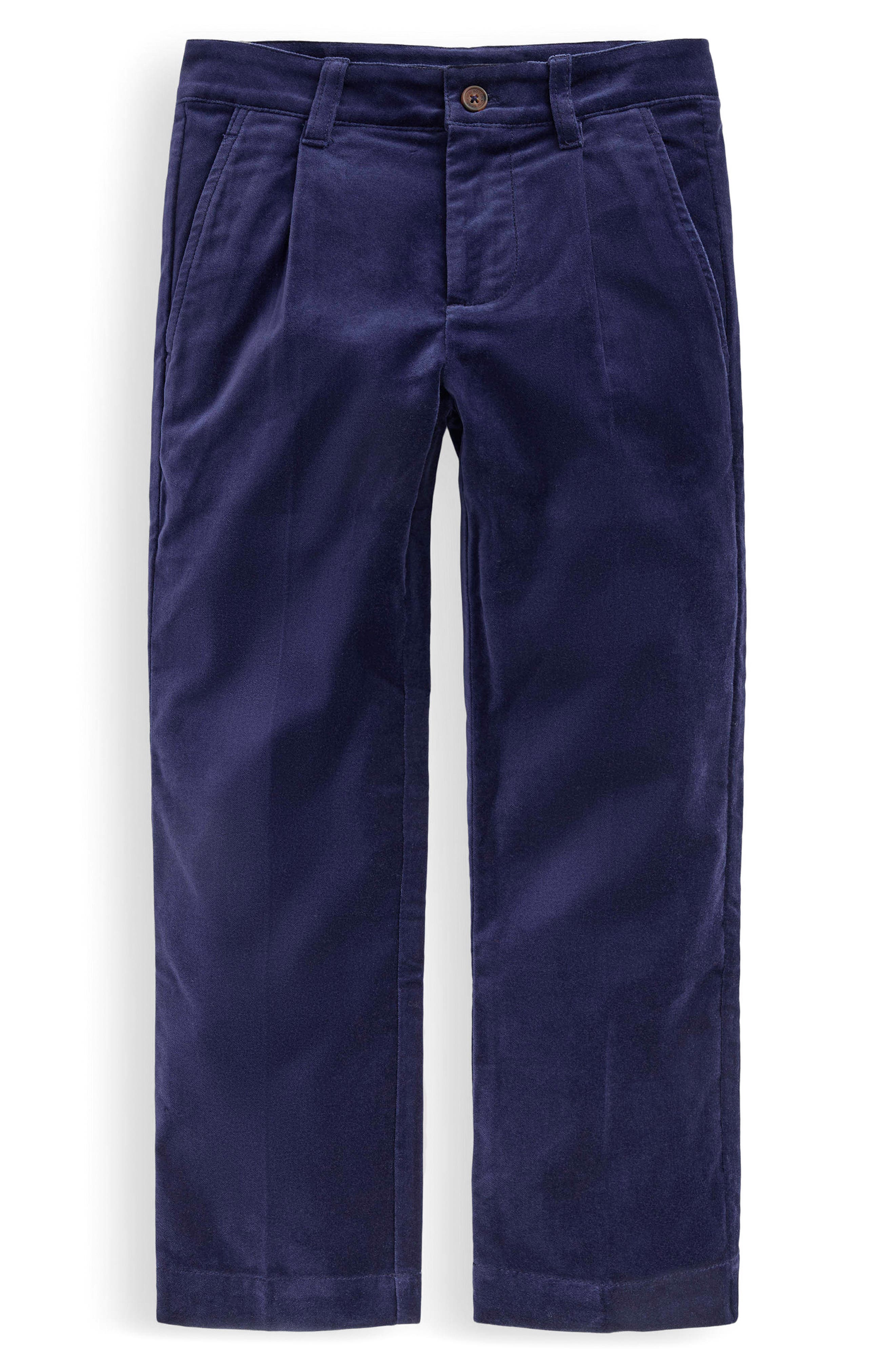 Mini Boden Kids' Smart Cotton Pants
