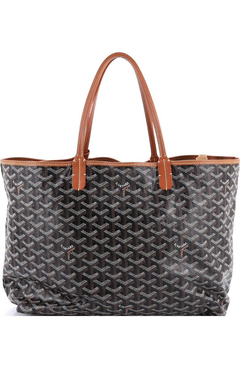 Pre-Owned Goyard Saint Louis Tote Coated Canvas PM, Alternate, color, Black