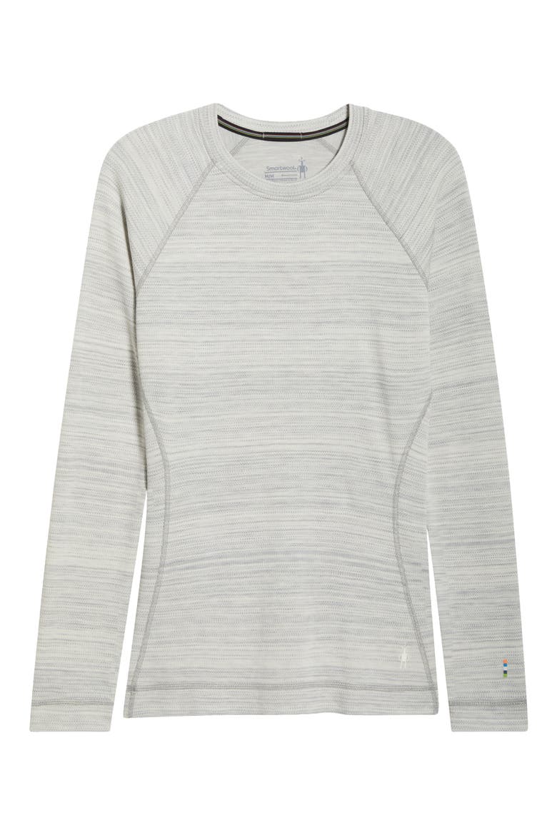 Merino 250 Base Layer Crew Top, Alternate, color, LIGHT GRAY COLOR SHIFT