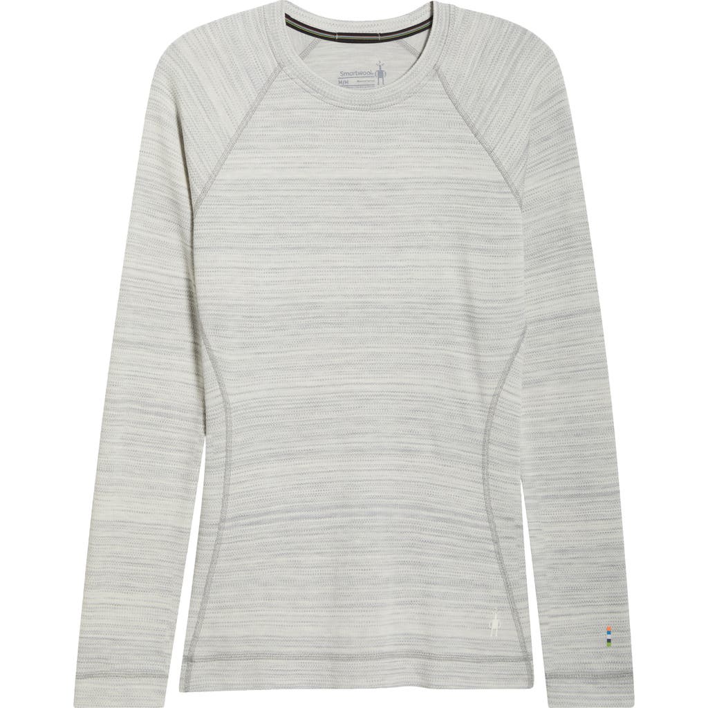 Smartwool Merino 250 Base Layer Crew Top In Gray