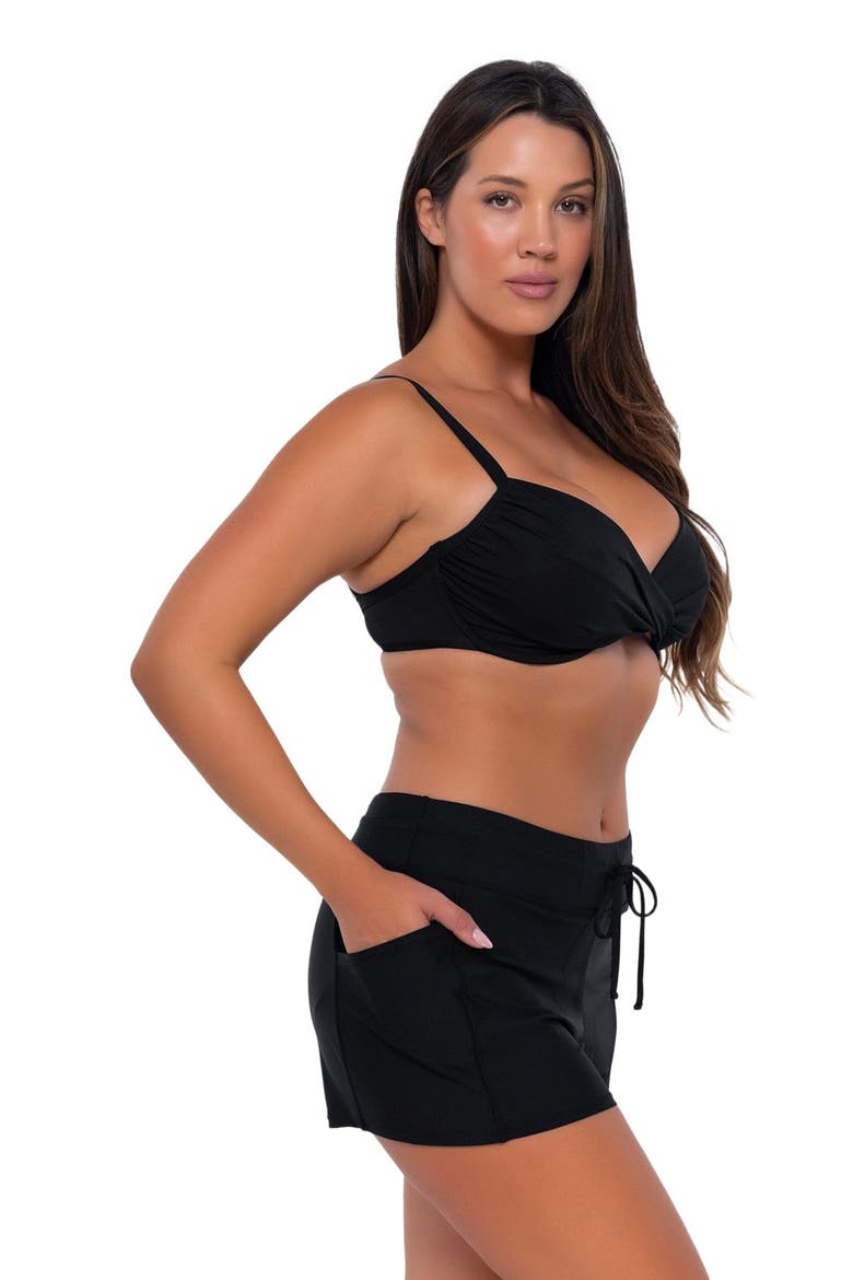 Laguna Swim Short Bottoms, Alternate, color, Black