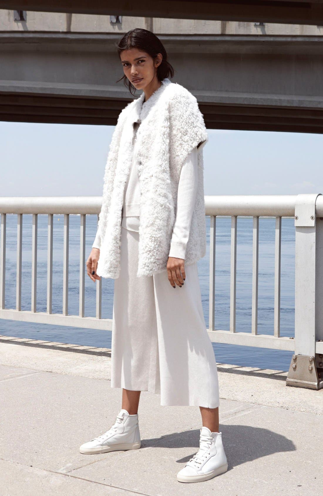 Fabiana Filippi High Top Sneaker, Alternate, color, 